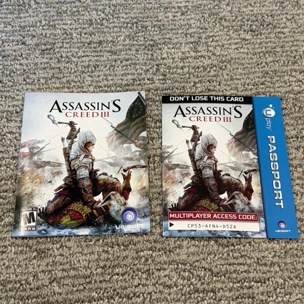 Ubisoft Assassins Creed III PS3 American Revolution Action‎ Adventutr